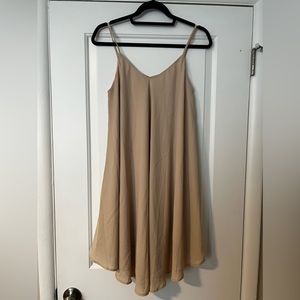 Cream colored summer dress